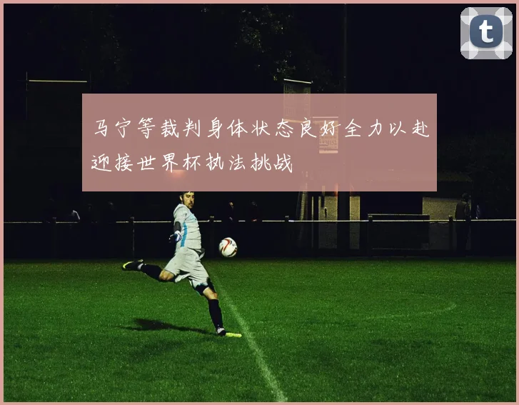 马宁等裁判身体状态良好全力以赴迎接世界杯执法挑战